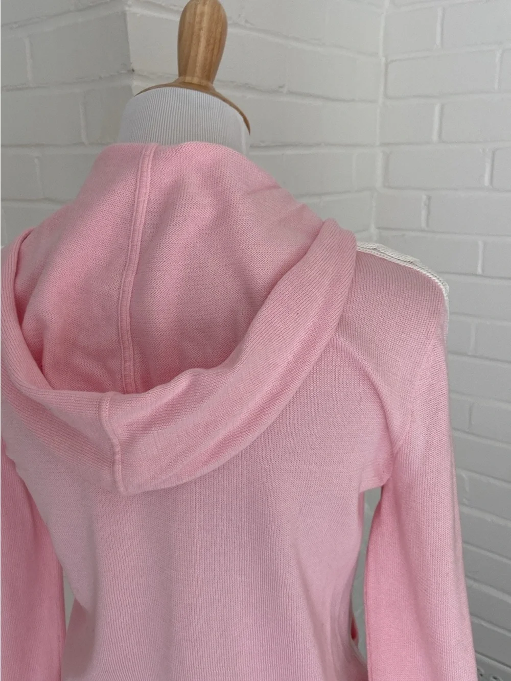 Women’s Size S Ralph Lauren Soft Pink Zip Hoodie - Picture 7 of 9